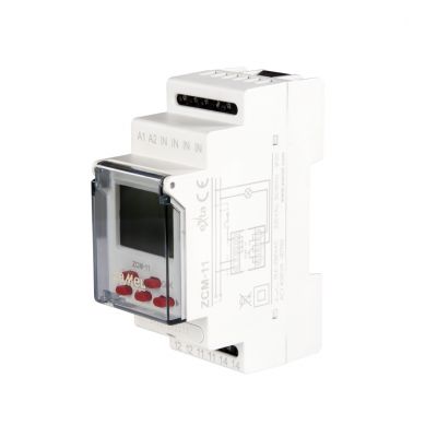 Programator czasowy tygodniowy 230V AC TYP: ZCM-11 EXT10000150 ZAMEL (EXT10000150-WPL)